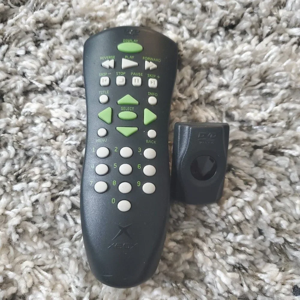 Original XBOX DVD Movie Playback Kit REMOTE OEM TESTED WORKING EUC